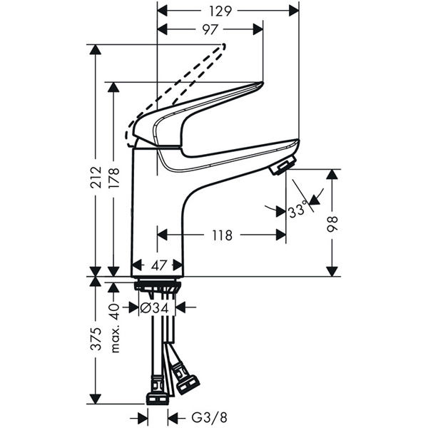 Фотография товара Hansgrohe Novus 71034000