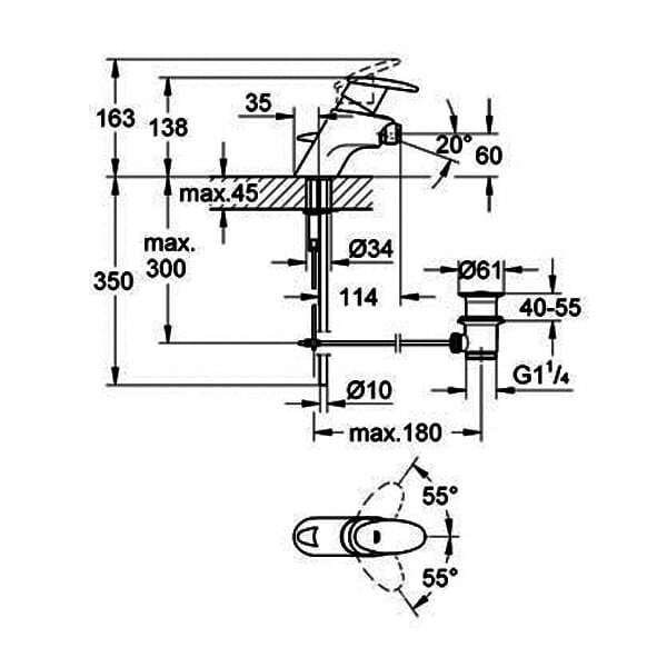 Фотография товара Grohe Taron 33227000Gr