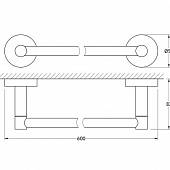 Полотенцедержатель 60 см ArtWelle Harmonie HAR 028