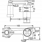 Скрытый механизм Kludi 38243