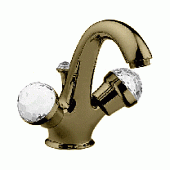 Смеситель для раковины (д.к) Migliore Axo Swarovski ML.AXO-634F.BR