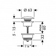 Фотография товара Hansgrohe No design line Hansgrohe 50100000