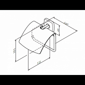 Держатель туалетной бумаги, хром, Am.Pm Gem A90341400