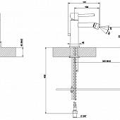 Смеситель для биде (д.к) Gessi Ovale 23007.031