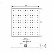 Душ верхний Ideal Standard IdeaRain Pro B9845AA