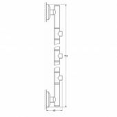 Штанга для 3-х аксессуаров FBS Standard STA 078