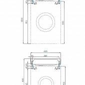 Раковина 60 см Акватон Рейн 1A72103KRW010