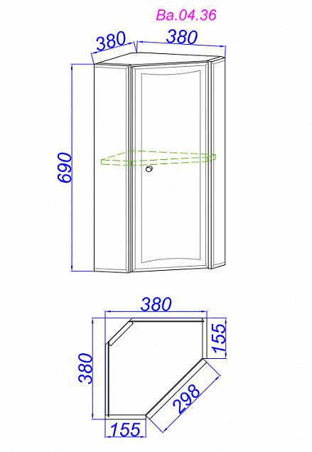 Фотография товара Aqwella Барселона Ba.04.36