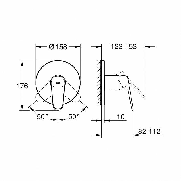 Фотография товара Grohe Eurodisc Cosmopolitan 24055002Gr