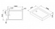 Фотография товара Cezares Tray TRAY-A-AH-100/80-15-W