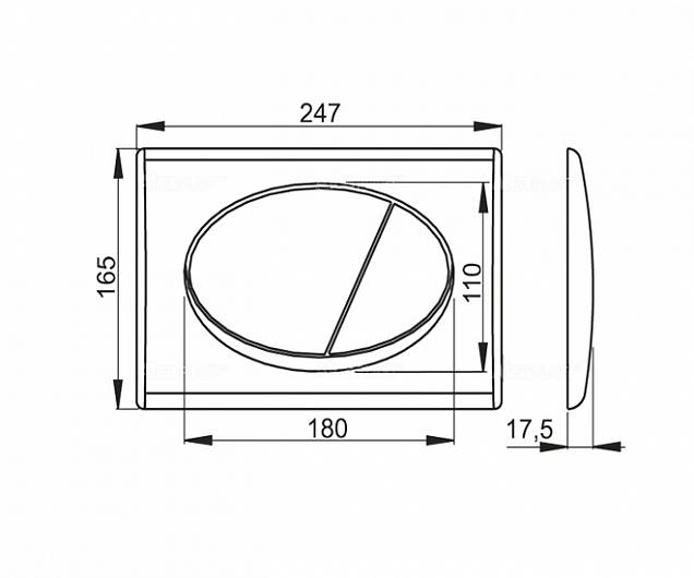 Фотография товара Alcaplast No design M71