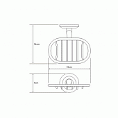 Мыльница WasserKraft Rhein K-6269