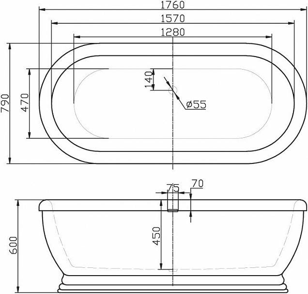 Фотография товара BelBagno Без дизайн линии BB03