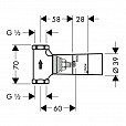 Фотография товара Hansgrohe No design line Hansgrohe 15974180