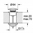 Фотография товара Grohe No design line Grohe 65807000Gr