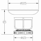 Держатель мыльницы Zorg Antic AZR 23 BR