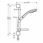 Душевой гарнитур Hansgrohe Croma 27717000