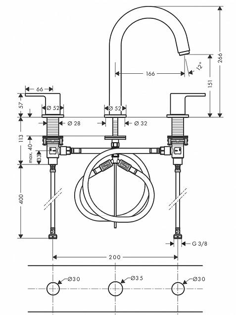 Фотография товара Hansgrohe Vernis Shape 71563670