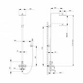 Душевая система Lemark Nubira LM6262ORB