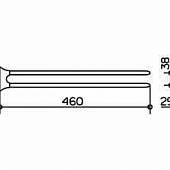 Полотенцедержатель 46 см Keuco Cleo 3818010000