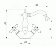 Фотография товара Migliore Princeton Plus ML.PRP-8044.BR