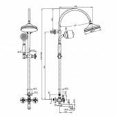 Душевая система Elghansa Praktic Chrome 2302660-2F