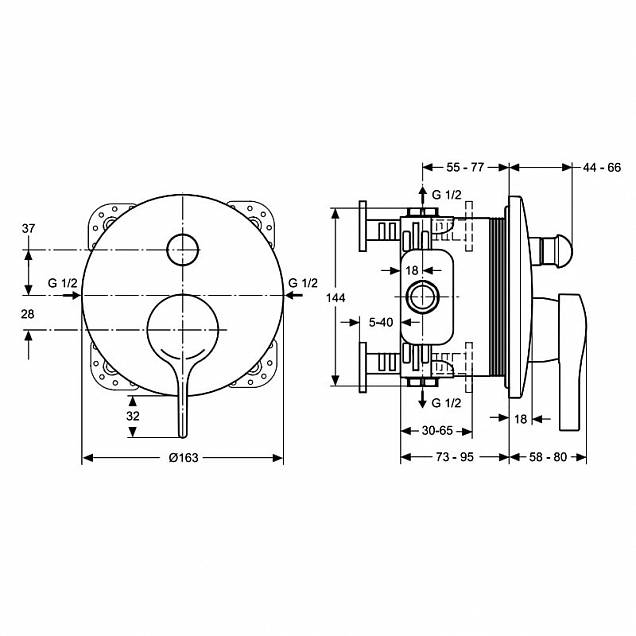 Фотография товара Ideal Standard Moments   A4720AA