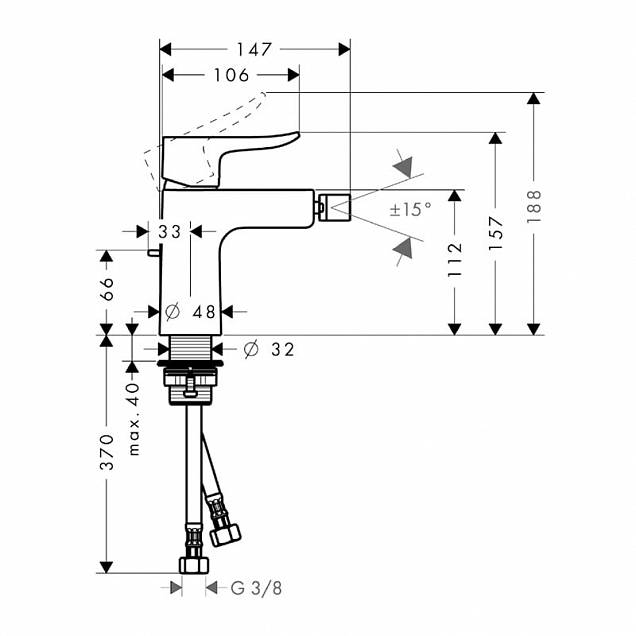 Фотография товара Hansgrohe Metris   31280000