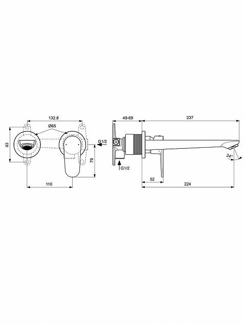 Фотография товара Ideal Standard Cerafine Model O BD133XG