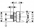 Фотография товара Hansgrohe Axor 28464000