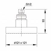 Душ верхний Raiber RFD-23