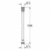 Душевой шланг Grohe Silverflex 28364000