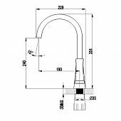 Смеситель для кухни Lemark Unit LM4555C