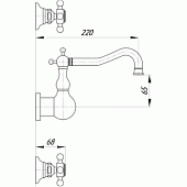 Смеситель для раковины Migliore Arcadia ML.ARC-8370.DO