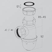 Сифон Nicoll 0204002