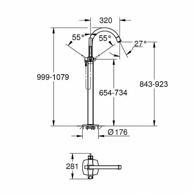 Фотография товара Grohe Grandera 23318000Gr